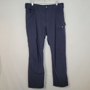 Truewerk T1 Werkpant Mens Fits 36x30 Blue Cargo Utility Tech Performance Stretch